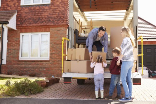 Local office removals in Acton with planning for access and parking