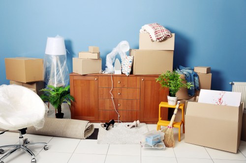 Organised room-by-room packing for a property move in Acton