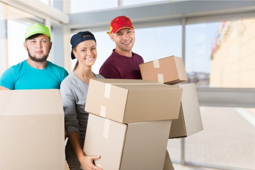 Customer booking a man and van service with quotation details