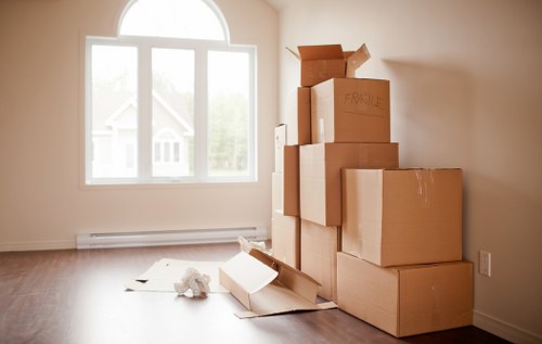 Sofa and wardrobe removal from an Acton property