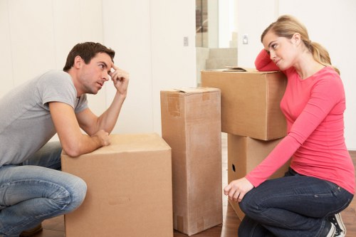 Careful loading for a local flat removal in Acton